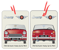 Austin Healey Sprite MkIII 1964-66 Air Freshener